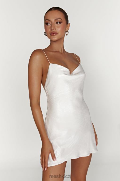 oblečení Meshki minišaty rhea cowl perla V0D0D591