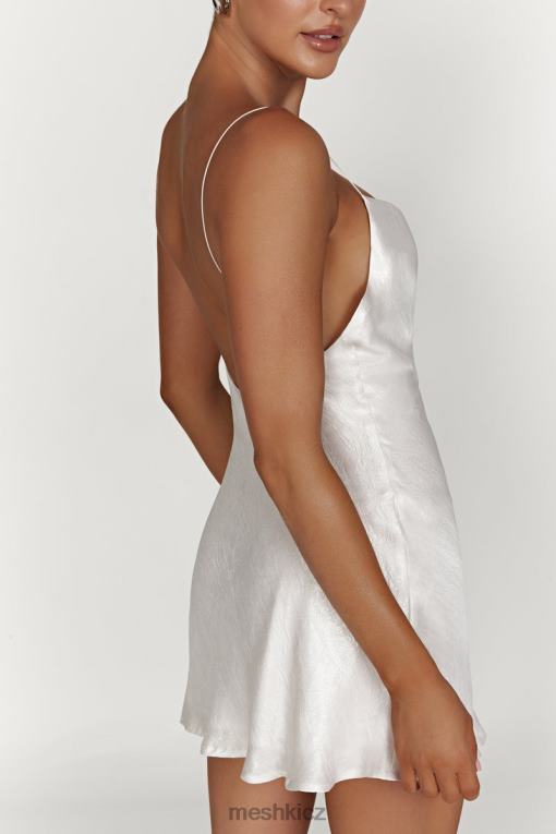 oblečení Meshki minišaty rhea cowl perla V0D0D591