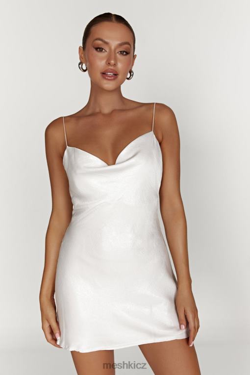 oblečení Meshki minišaty rhea cowl perla V0D0D591