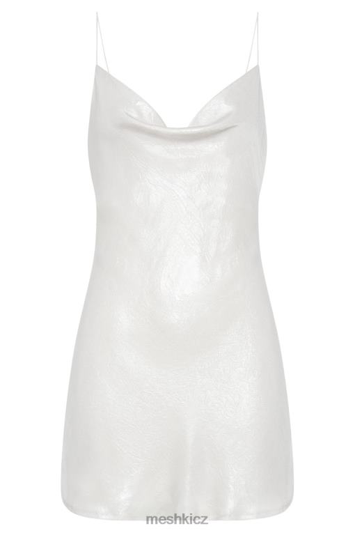 oblečení Meshki minišaty rhea cowl perla V0D0D591