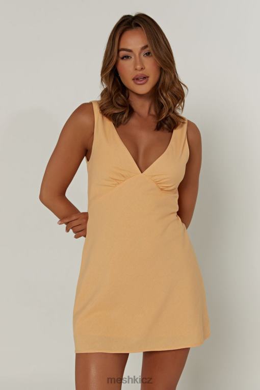 oblečení Meshki nessa plátěné minišaty mango V0D0D351
