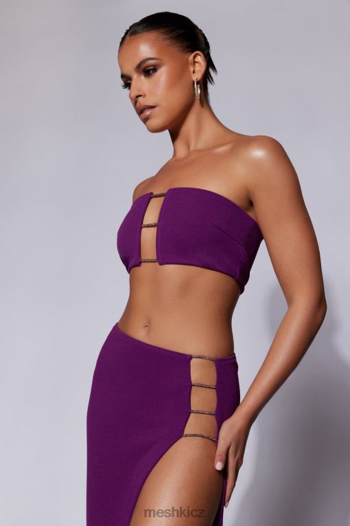 oblečení Meshki anastasia diamante provazová bandeau hroznový V0D0D1077