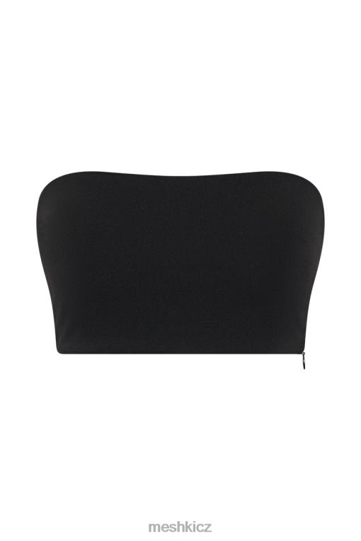 oblečení Meshki stephanie krepové bandeau Černá V0D0D1124