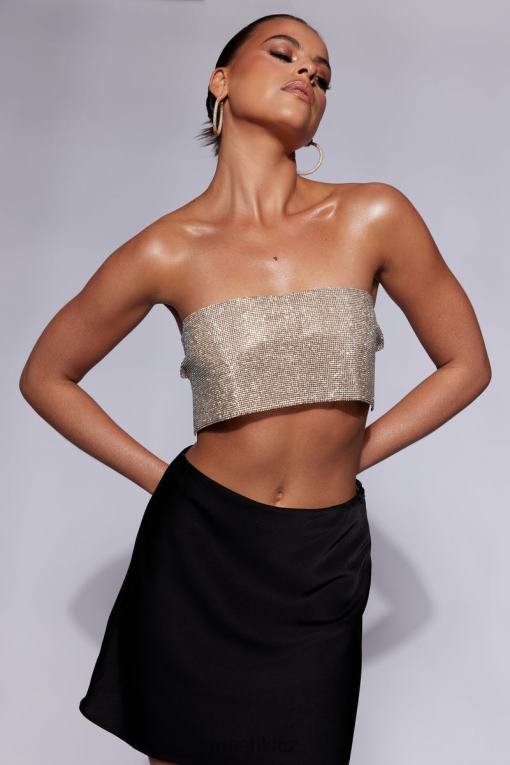 oblečení Meshki valerie diamante bandeau zlato V0D0D943