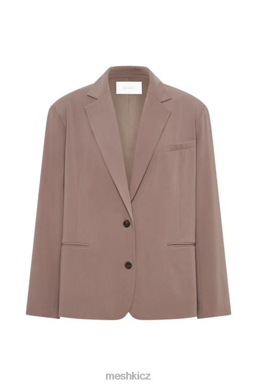 oblečení Meshki simone oversized sako kokos V0D0D1635