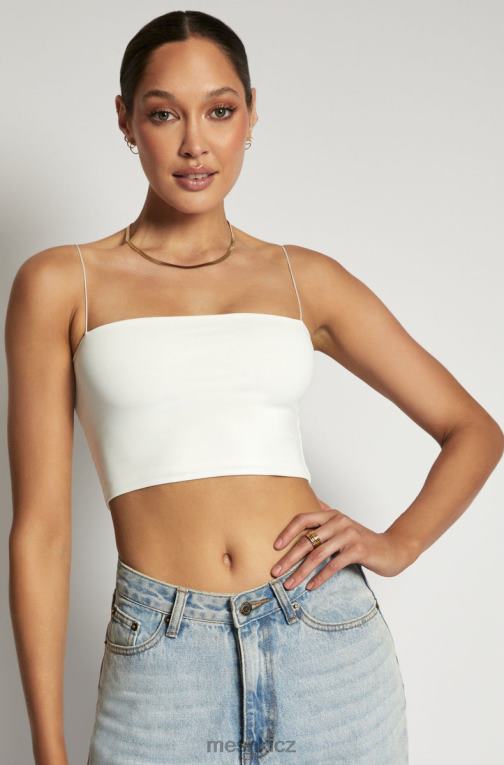 oblečení Meshki crop top yvonne cami bílý V0D0D938