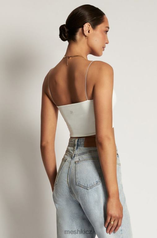 oblečení Meshki crop top yvonne cami bílý V0D0D938