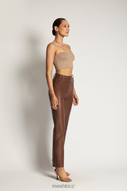 oblečení Meshki crop top yvonne cami latte V0D0D1198