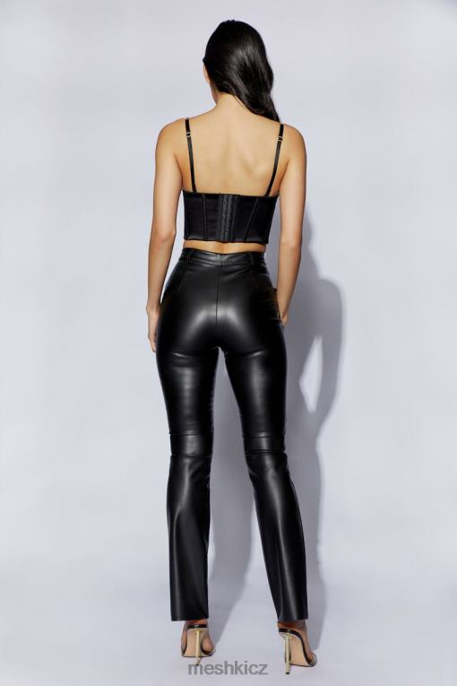 oblečení Meshki alexina řetízkový korzetový bustier Černá V0D0D1107