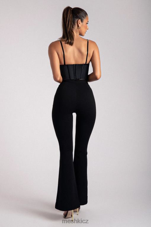 oblečení Meshki alexina řetízkový korzetový bustier Černá V0D0D1107