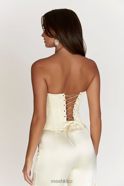 oblečení Meshki amaya krajkový korzetový top kost V0D0D1020