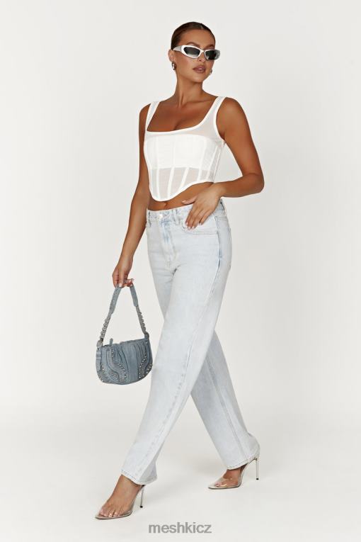 oblečení Meshki delaney korzet prsatější bílý V0D0D907