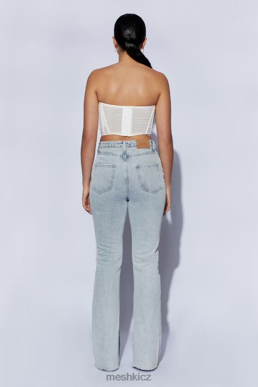 oblečení Meshki helen bez ramínek korzet bustier bílý V0D0D1031