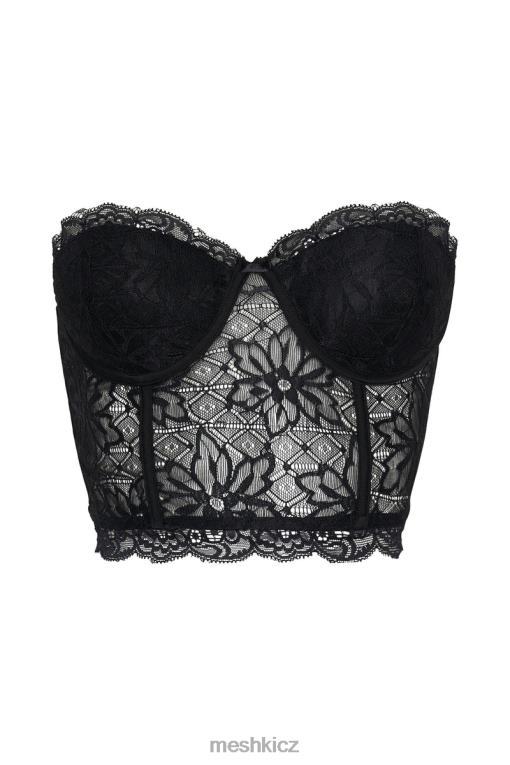 oblečení Meshki krajkový korzet alessandra Černá V0D0D1083