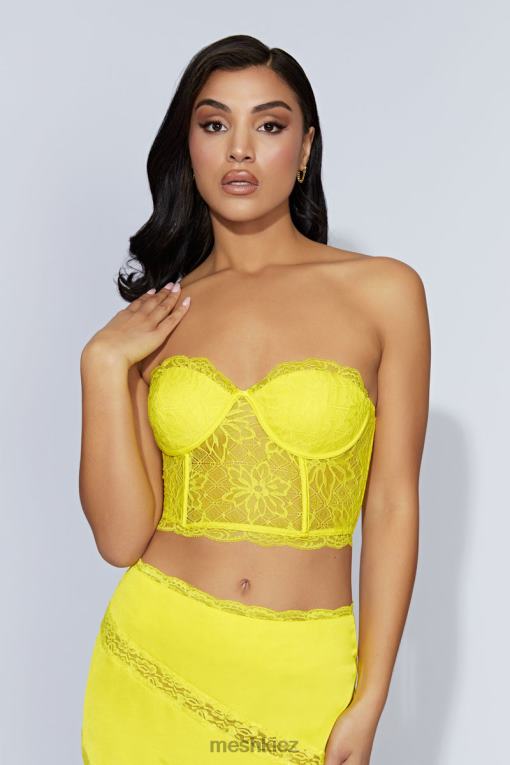 oblečení Meshki krajkový korzet alessandra čerstvé zelené V0D0D1071