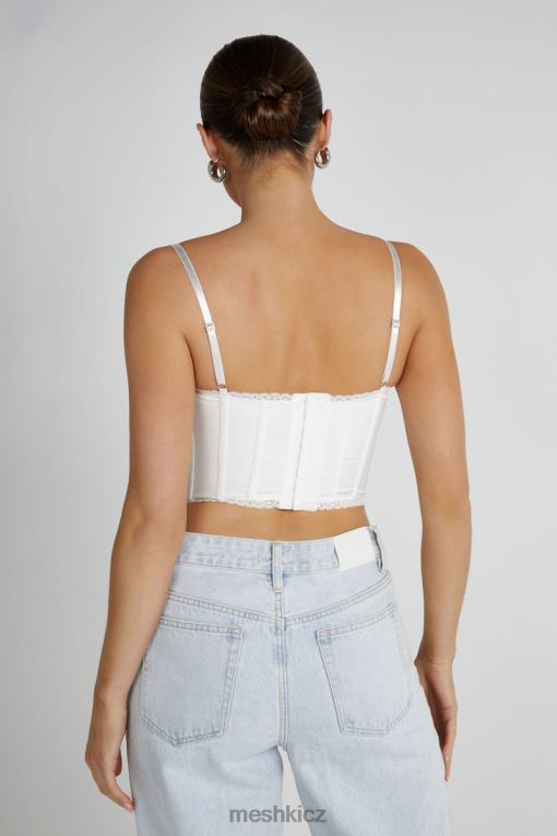oblečení Meshki sansa krajka bustier bílý V0D0D794
