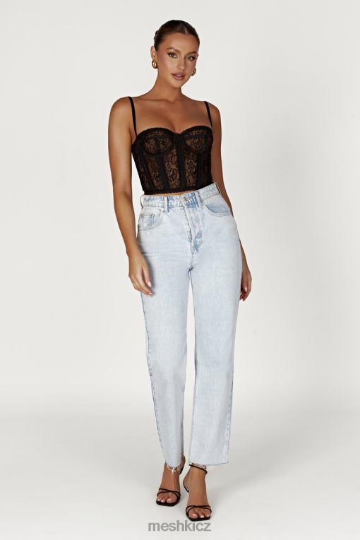 oblečení Meshki sansa krajka bustier Černá V0D0D827