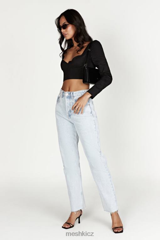 oblečení Meshki korzetová košile zahara Černá V0D0D982