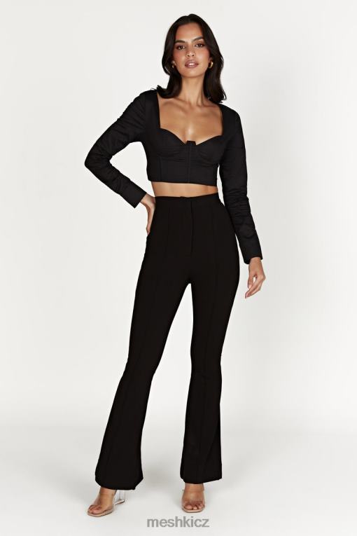 oblečení Meshki korzetová košile zahara Černá V0D0D982