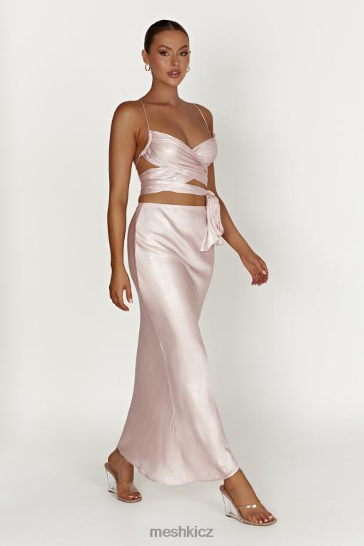 oblečení Meshki Georgie zahalte přes vršek kravaty ruměnec růžový V0D0D958