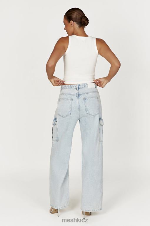 oblečení Meshki žebrované tílko zanna bílý V0D0D863