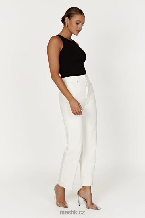 oblečení Meshki žebrované tílko zanna Černá V0D0D908