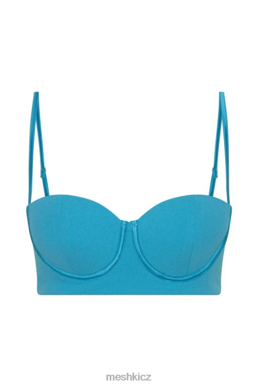 oblečení Meshki krepový top fiorella akvamarín V0D0D1060