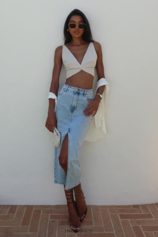 oblečení Meshki plátěný top kaesha twist přírodní V0D0D1046