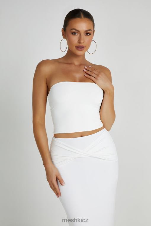oblečení Meshki top trubice dakota bílý V0D0D865